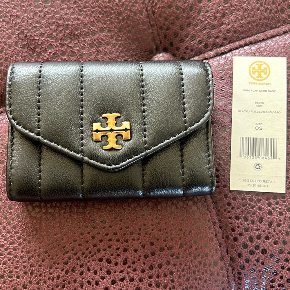 Tory Burch Kira flap card case